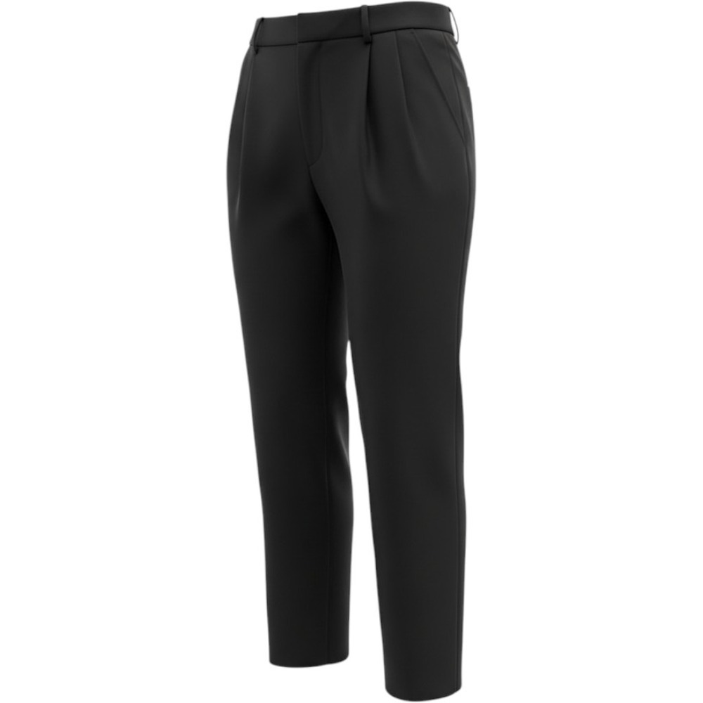 Steve Madden Womens Black Pleated Wide Leg Trouser Pants XL DM43408W New